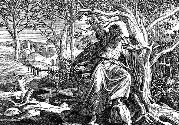 Did Judas hang himself, or fall down and spill his guts?