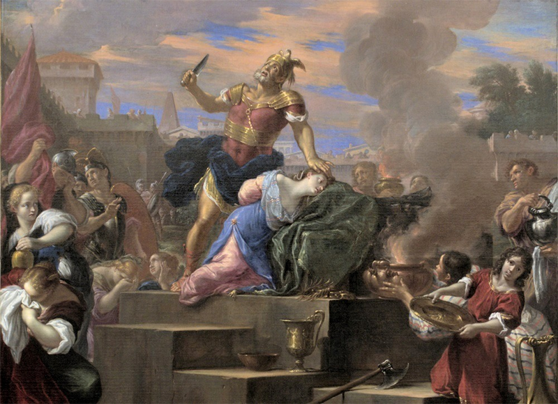 Judges 11 Jephthah sacrifices his daughter